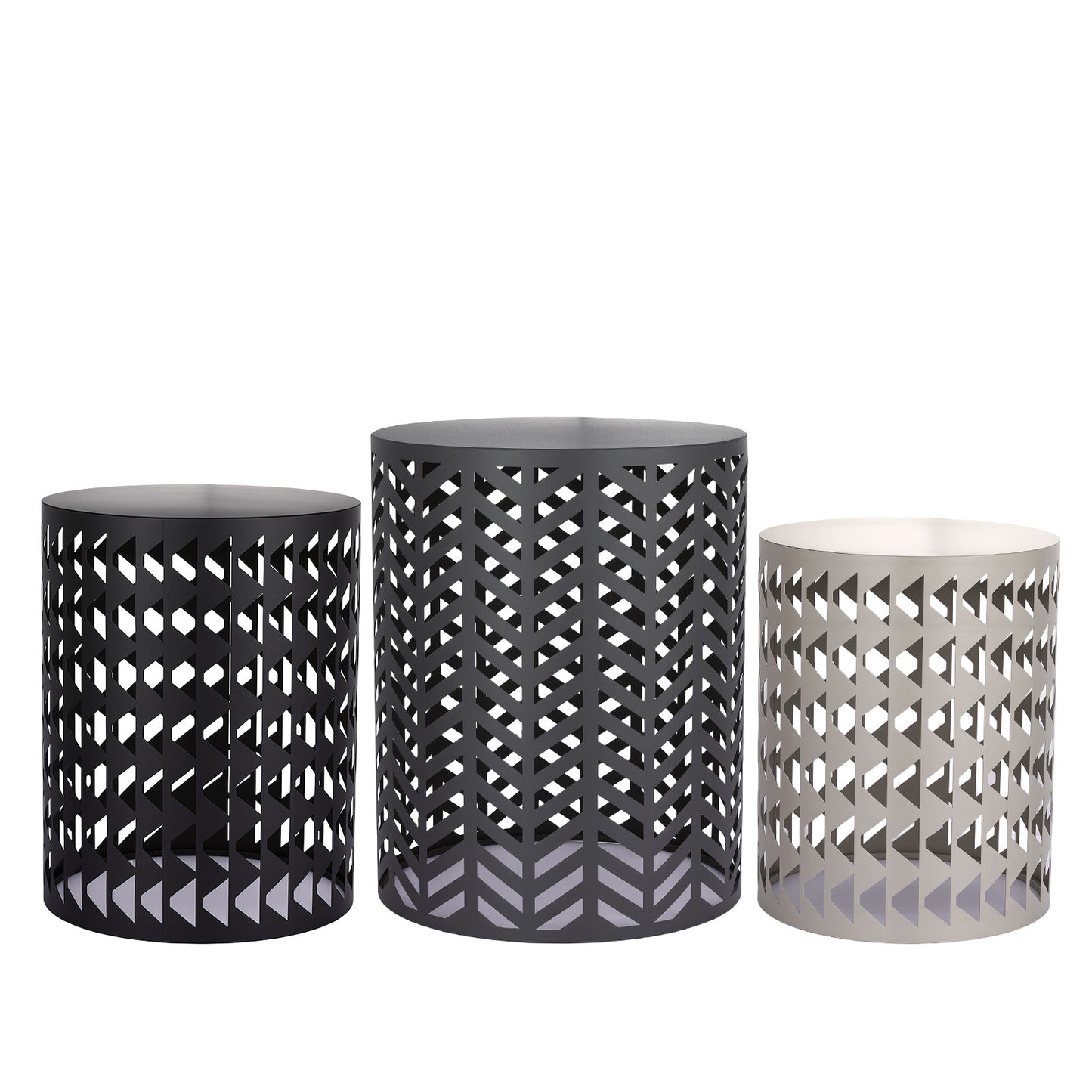 ¡¾ Video ¡¿ 3-Piece Stacked Garden Stool Set, Suitable for Home Office Indoor Garden Outdoor No