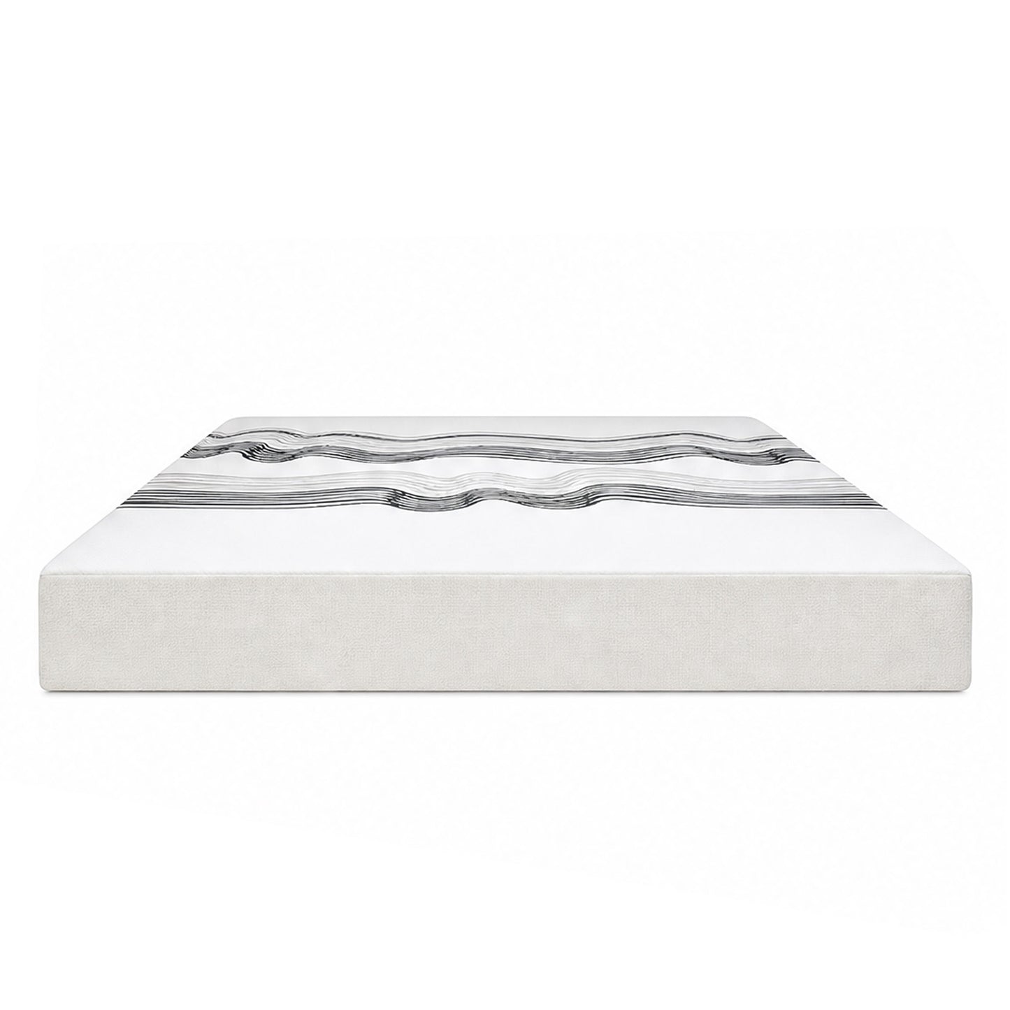 KAWAHOME12K01-12 inch King size ink wash ice sensation pure sponge mattress