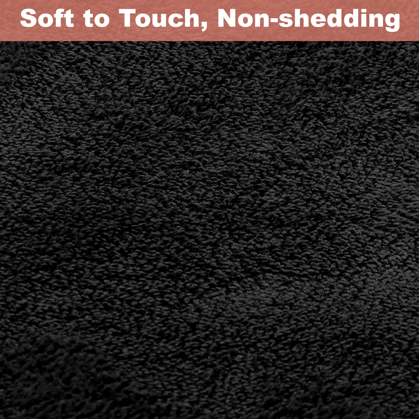 Nefoso Low Pile Area Rug, 8ft x 10ft/ 5ft x 5ft Soft Fluffy Area Rugs for Living Room Bedroom Decor Carpet
