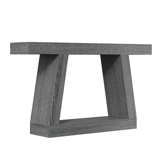 55 inch industrial style foyer table, industrial wooden corridor entrance table, suitable for living room farm style