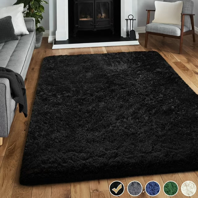 Nefoso Shag Area Rug, 5ft x 7ft Soft Fluffy Area Rugs for Living Room Bedroom Decor Carpet