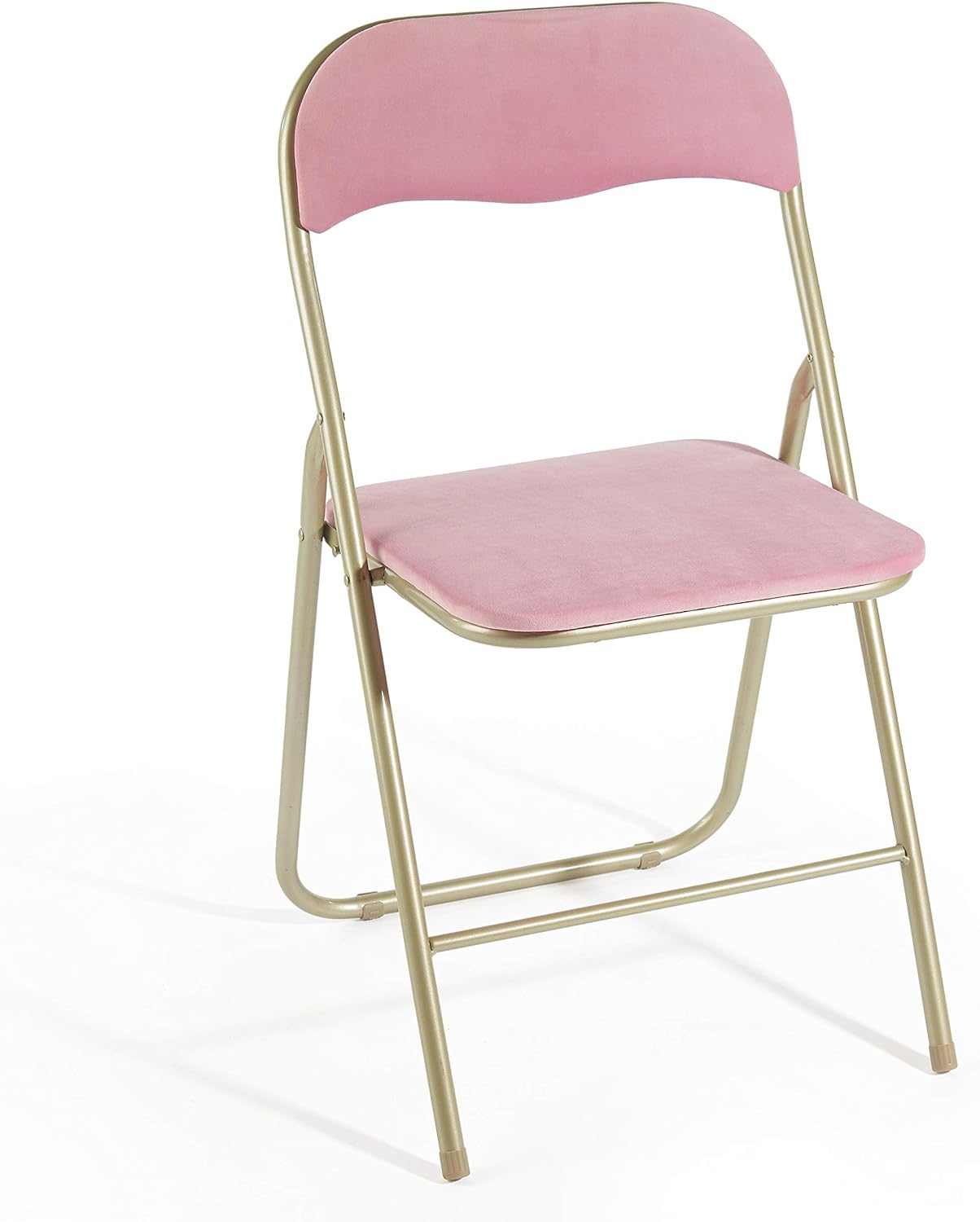 Nefoso 6 Packs Velvet Folding Chairs with Padded Seats for Outdoor & Indoor